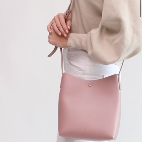 Anthropologie Samara Pink Crossbody Bag - Picture 6 of 6
